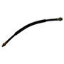 Crown Automotive J5356054 Front Brake Hose for 1976-78 CJ-5, CJ-7 w/ 11" Brakes, 15" Long - Black, Zinc Metal, Rubber, Sold Individually