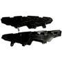 Crown Automotive 5182596K Front Upper Fascia to Fender Bracket Set for 2011-2017 Jeep MK Compass - Black Plastic