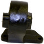 Crown Automotive 52058929 Left Engine Mount for 1999-2004 Jeep WJ, WG Grand Cherokee w/ 4.0L Engine - Black Rubber, Steel