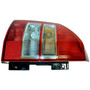Crown Automotive 5303879AD Left Tail Lamp Assembly for 2007-2010 Jeep MK Compass - Clear, Red Plastic, Sold Individually