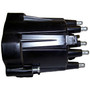 Crown Automotive 83500934 Distributor Cap for 84/86 XJ Cherokee and 86 MJ Comanche w/ 2.8L Engine - Black Metal, Plastic