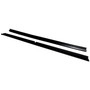 Crown Automotive 55135899K Left Front Door Glass Weatherstrip Set for 1999-2004 Jeep WJ Grand Cherokee - Black Rubber