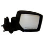 Crown Automotive 5155456AG Right Manual, Manual Folding Mirror for 2007-2014 Jeep MK Patriot; Black Textured Finish, Sold Individually