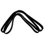 Crown Automotive Q4060785 Accessory Drive Belt for 1987-1990 Jeep YJ Wrangler w/ 2.5L or 4.2L Engine w/o Power Steering, 78.5" Long, 6 Ribs