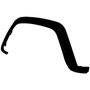 Crown Automotive 5AG30JX9 Right Front Fender Flare for 1984-1994 Jeep XJ Cherokee and MJ Comanche - Black Plastic, Sold Individually