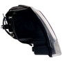 Crown Automotive 55155129AJ Left Headlight w/o Headlamp Leveling for Jeep 1/15/2002-2004 WJ Grand Cherokee - Black, Clear Plastic