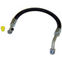 Crown Automotive J5355891 Power Steering Pressure Hose for Select 1972-1979 SJ, J-Series Models - Black, Silver Metal, Rubber