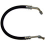 Crown Automotive J5355891 Power Steering Pressure Hose for Select 1972-1979 SJ, J-Series Models - Black, Silver Metal, Rubber