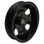 Crown Automotive 68032253AB Power Steering Pump Pulley for 2011-2015 Jeep WK Grand Cherokee w/ 5.7L, 6.4L Engines - Black Steel