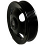 Crown Automotive 68032253AB Power Steering Pump Pulley for 2011-2015 Jeep WK Grand Cherokee w/ 5.7L, 6.4L Engines - Black Steel