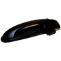 Crown Automotive QR38XBQAC Right Front Door Handle w/ Key Hole for 1999-2004 Jeep WJ, WG w/ Limited Package, Smooth Black Finish