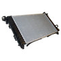 Crown Automotive 4682587 Radiator for Select 1996-1998 Dodge Caravan, Chrysler Town & Country, Plymouth Voyager Minivans w/ 3.0L, 3.3L