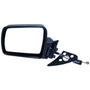 Crown Automotive 55034123 Door Mirror Front Left - Fits 1984-1996 Jeep XJ Cherokee, MJ Comanche, Black