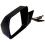 Crown Automotive 55034123 Door Mirror Front Left - Fits 1984-1996 Jeep XJ Cherokee, MJ Comanche, Black