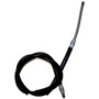 Crown Automotive 52003188 Rear Parking Brake Cable for Select 1987-1992 Jeep MJ Comanche, Left or Right - Black Plastic, Rubber, Steel