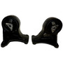 Crown Automotive 52059050K Engine Mount Set for 1999-2001 Jeep WJ Grand Cherokee w/ 3.1L Diesel Engine - Black Rubber, Steel