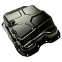 Crown Automotive 4884665AE Engine Oil Pan 2007-2017 Jeep MK Compass, Patriot w/ 2.0L, 2.4L Engines - Black Steel, Sold Individually