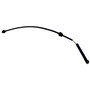 Crown Automotive J0999923 Throttle Cable for 1972-1975 Jeep CJ-5, CJ-6 w/ 3.8L or 4.2L Engine, 27-3/4" Long - Black Plastic, Rubber, Steel