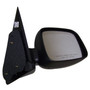 Crown Automotive 55155836AH Right Manual, Manual Folding Mirror for 2002 - 2007 Jeep KJ Liberty LHD - Black Glass, Metal, Plastic