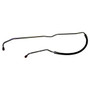 Crown Automotive 53004247 Clutch Hose for 1986-1986 XJ Cherokee, MJ Comanche w/ 2.5L, 2.8L Engines - Black, Silver Rubber, Steel