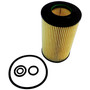 Crown Automotive 68091827AA Engine Oil Filter - Fits 2010-2014 Jeep MK Compass, Patriot