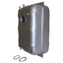 Crown Automotive 83502961 15 Gallon Steel Fuel Tank for 1987-1990 Jeep YJ Wrangler w/ 2.5L Engine w/ Fuel Injection - Silver Steel
