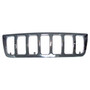 Crown Automotive 55155921AA Chrome Grill for 1999-2003 Jeep WJ Grand Cherokee - Chrome Plastic, Sold Individually