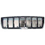 Crown Automotive 55155921AA Chrome Grill for 1999-2003 Jeep WJ Grand Cherokee - Chrome Plastic, Sold Individually