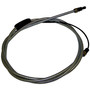 Crown Automotive 52003190 Front Parking Brake Cable for 1987-1992 Jeep MJ Comanche w/ 7' Bed, 109" Long - Black Plastic, Rubber, Steel