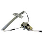 Crown Automotive 68059645AA Left Front Window Regulator 2/25/2002-2006 KJ Liberty, Motor Included - Black, Silver Metal, Plastic