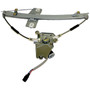 Crown Automotive 68059645AA Left Front Window Regulator 2/25/2002-2006 KJ Liberty, Motor Included - Black, Silver Metal, Plastic