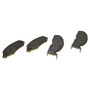 Crown Automotive J8126314 Front Brake Pad Set for 1976-1977 Jeep CJ-5, CJ-7 and 1978 CJ-5, CJ-7 w/ 6 Bolt Caliper Bracket