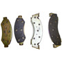 Crown Automotive J8126314 Front Brake Pad Set for 1976-1977 Jeep CJ-5, CJ-7 and 1978 CJ-5, CJ-7 w/ 6 Bolt Caliper Bracket