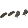 Crown Automotive J8126314 Brake Pad Set Front Left & Right - Fits 1976-1977 Jeep CJ-5, CJ-7, 1978