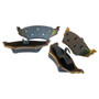 Crown Automotive 5011631TI Rear Brake Pad Set for Dodge 1998-2004 Intrepid, 2003-2005 Neon, Chrysler 2003-2009 PT Cruiser, 1998-2004