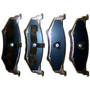Crown Automotive 5011631TI Rear Brake Pad Set for Dodge 1998-2004 Intrepid, 2003-2005 Neon, Chrysler 2003-2009 PT Cruiser, 1998-2004