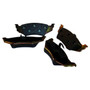Crown Automotive 5011631TI Rear Brake Pad Set for Dodge 1998-2004 Intrepid, 2003-2005 Neon, Chrysler 2003-2009 PT Cruiser, 1998-2004