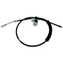 Crown Automotive 52125206AF Right Rear Parking Brake Cable for 2009-2012 Jeep KK Liberty - Black, Unpainted Plastic, Rubber, Steel