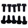 Crown Automotive 5069008AA Front Differential Cover 10-Bolt Kit for 2002-2012 Jeep KJ, KK Liberty - Black Steel