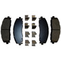 Crown Automotive 68456066AA Brake Pad Set Front Left & Right Inner & Outer - Fits 2018-2022 Jeep JL Wrangler