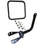 Crown Automotive 5455301K Door Mirror Front Left - Fits 1955-1995 Jeep CJ-5, CJ-6, CJ-7, CJ-8 & YJ Wrangler
