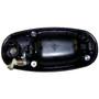 Crown Automotive QJ98SJM Right Sliding Door Handle w/ Key Hole - Black Textured Finish for 1996-1999 Dodge Caravan, Chrysler Town &