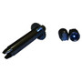 Crown Automotive J8124517 Left Rear Brake Drum Adjusting Screw for 1974-1977 Jeep SJ, J-10 - Zinc Steel, Sold Individually