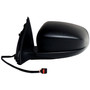 Crown Automotive 68164059AD Door Mirror Left - Fits 2014-2022 Jeep KL Cherokee, Black Textured