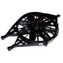 Crown Automotive 52028939AD Engine Cooling Fan Assembly for 2001-2003 Dodge DN Durango - Black Plastic, Sold Individually