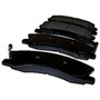 Crown Automotive 5093183AD Front Brake Pad Set for 1999-2004 Jeep WJ, WG Grand Cherokee w/ Akebono Calipers - Gray Semi-Metallic