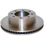 Crown Automotive 5083697AA Front Disc Brake Rotor for Select 03-08 Dodge Ram Trucks, Left or Right - Cast Iron, Sold Individually