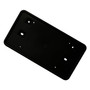 Crown Automotive 68080450AA Front License Plate Bracket for 2011-2017 Jeep MK Patriot, Black Plastic, Hardware Not Included