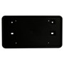 Crown Automotive 68080450AA Front License Plate Bracket for 2011-2017 Jeep MK Patriot, Black Plastic, Hardware Not Included