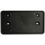 Crown Automotive 68080450AA License Plate Bracket Front - Fits 2011-2017 Jeep MK Patriot, Black Plastic